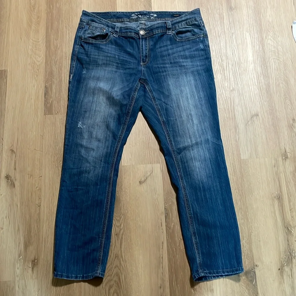 Women’s Seven 7 Luxe straight jeans size 20 - Picture 1 of 6